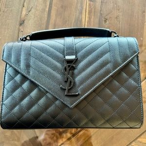 Yves Saint Laurent Bags-Medium Envelope (9.4"width-7.0"Height-2.5"wide